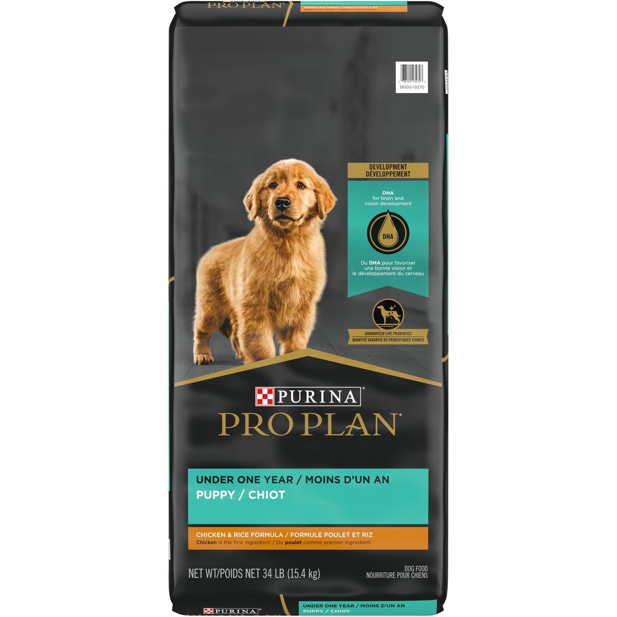 Pro Plan Puppy nourriture sèche pour chiots formule poulet et riz - Purina