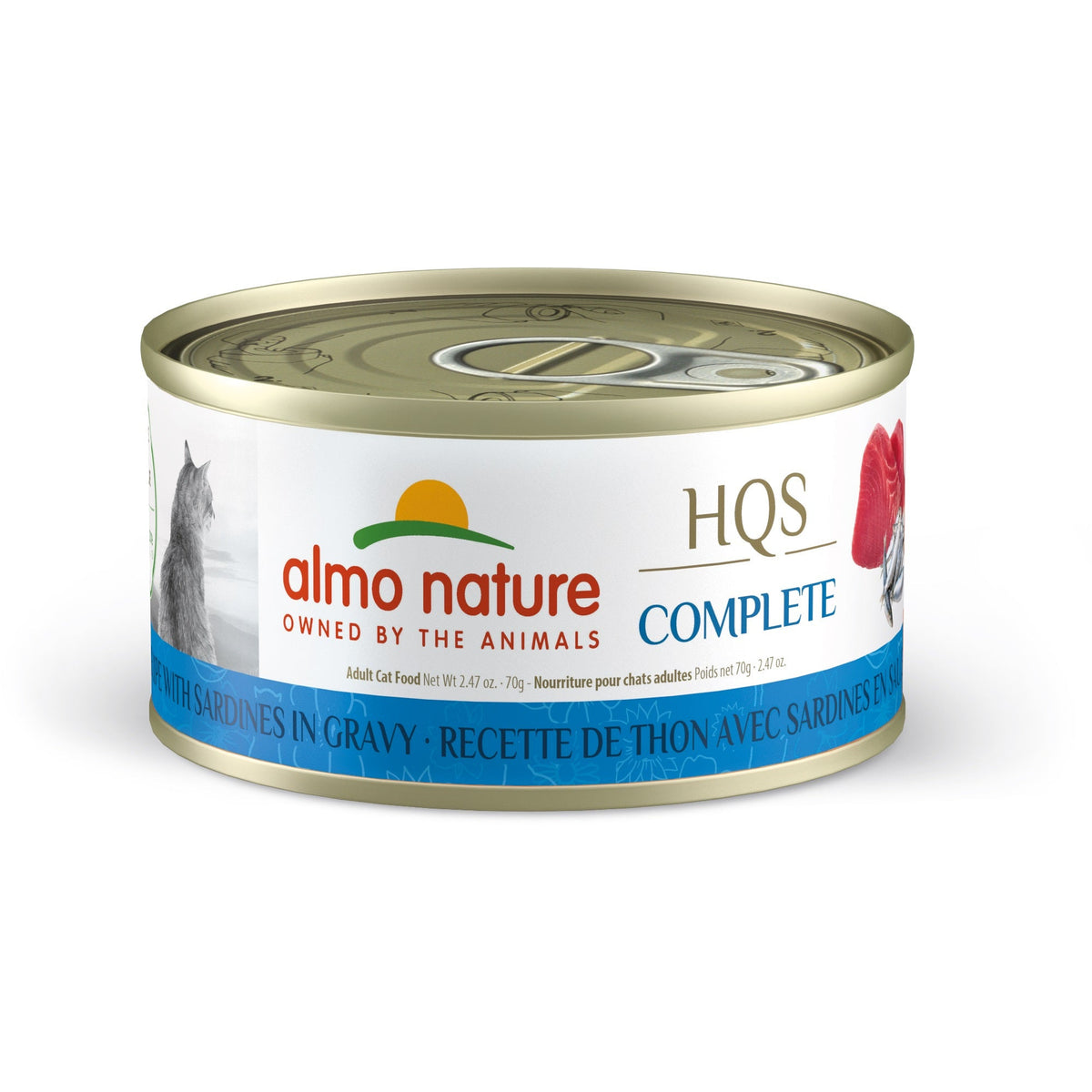 Almo Nature Conserve Complète Thon & Sardine en Sauce Boutique du