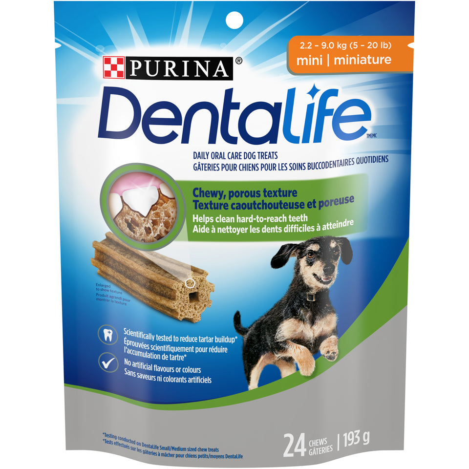Gateries Dentaires pour Chiens Dentalife Purina Boutique du Compagnon